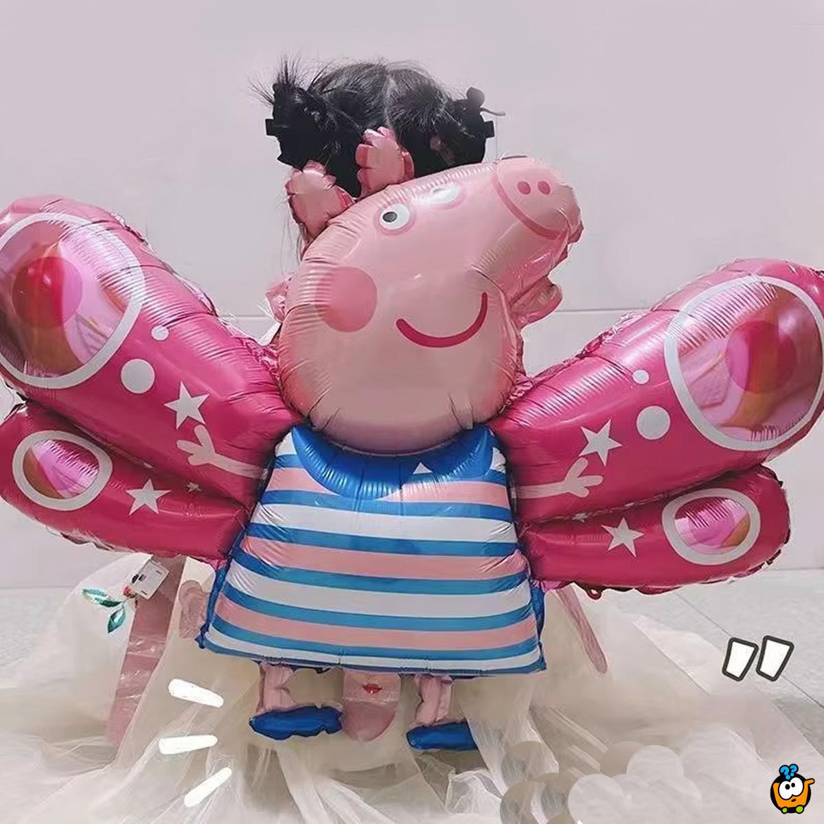 Pepa Pig - Balon ranac za mališane