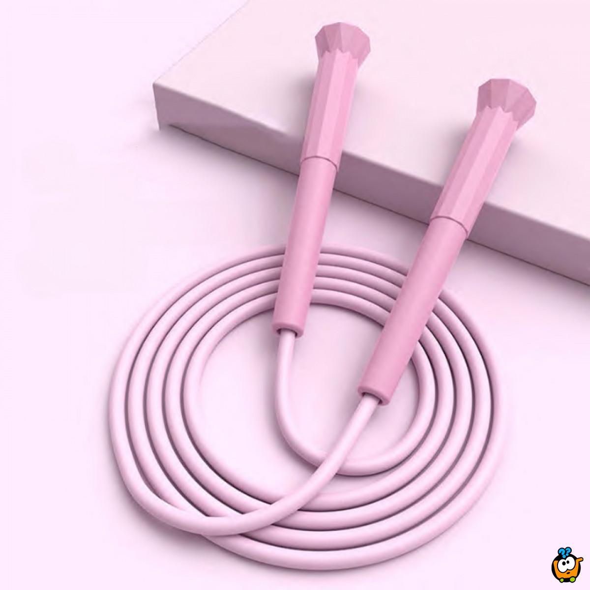 Vijača za preskakanje - plastificiran kanap za zabavu ili vežbanje