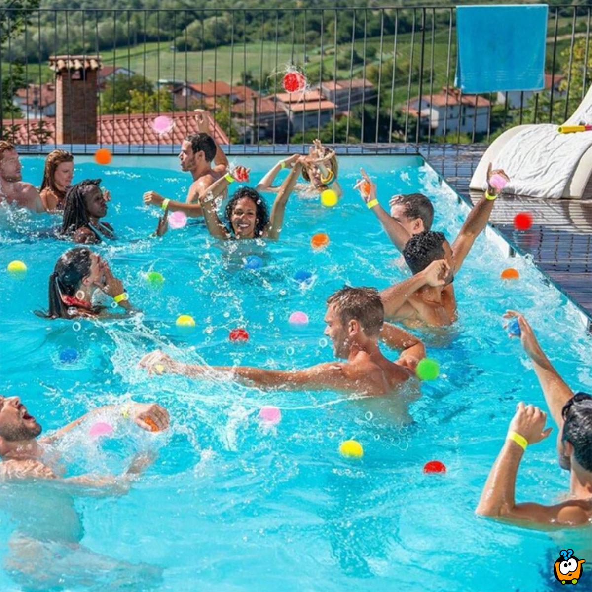 Mekane loptice za vodenu zabavu - set u vrećici