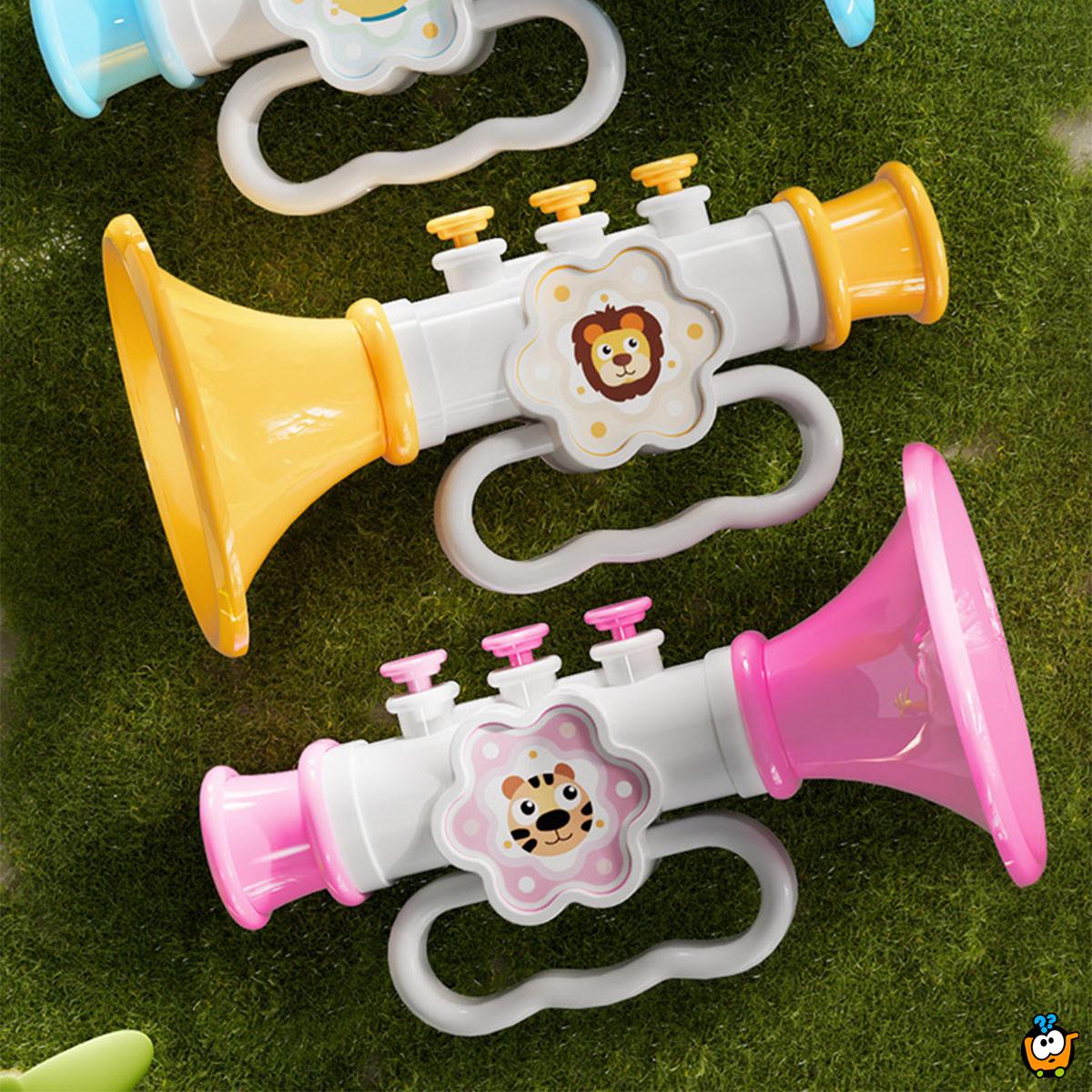 Dečji muzički rog - zabavni instrument za mališane