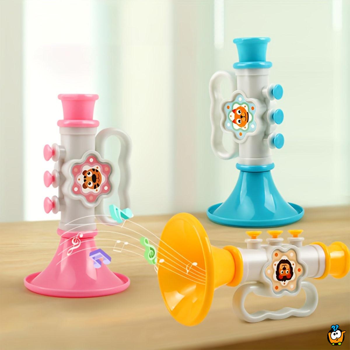 Dečji muzički rog - zabavni instrument za mališane