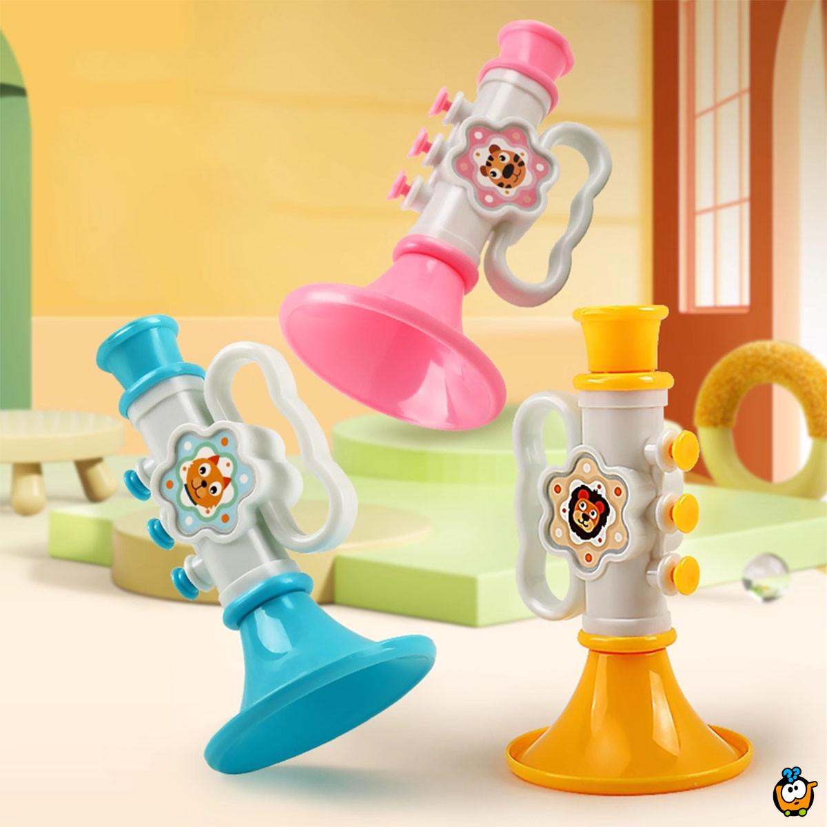 Dečji muzički rog - zabavni instrument za mališane