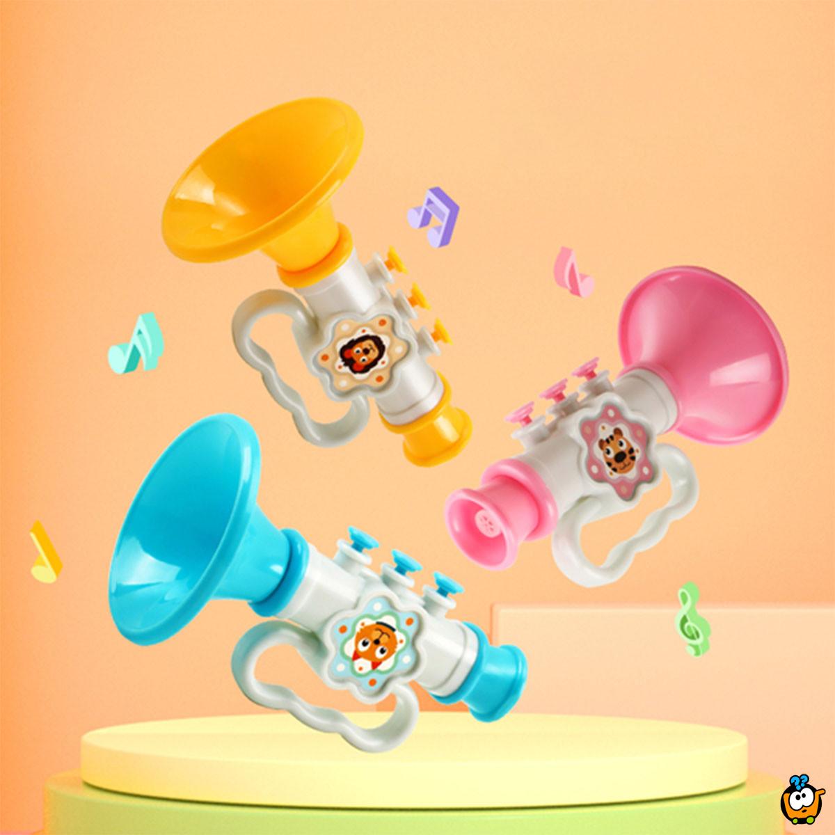 Dečji muzički rog - zabavni instrument za mališane