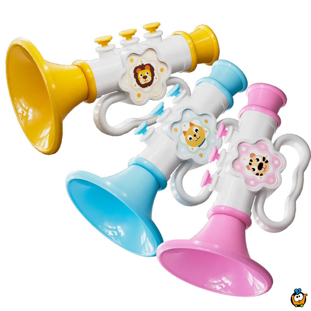 Dečji muzički rog - zabavni instrument za mališane