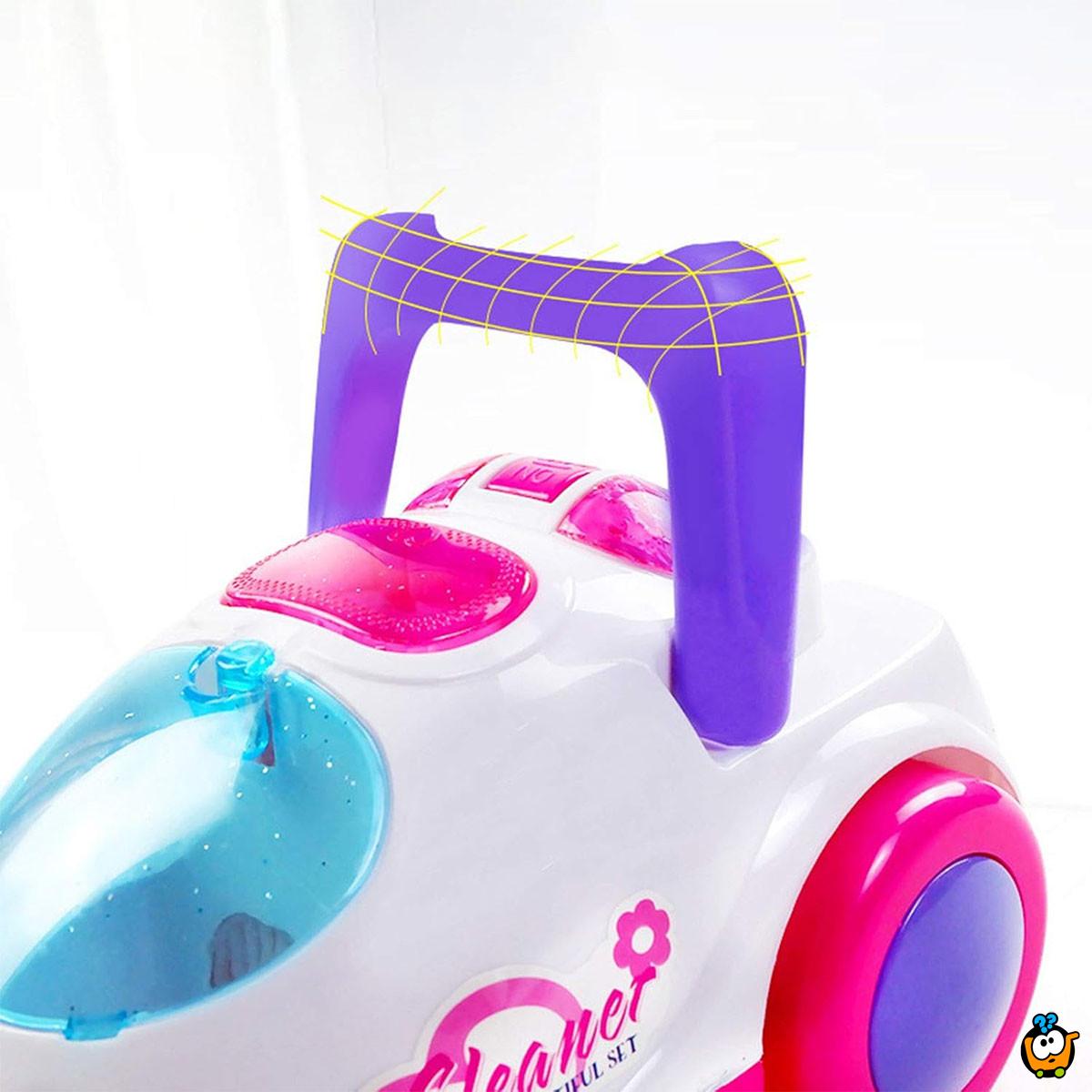 Dečija igračka usisivač sa kompletom za čišćenje 