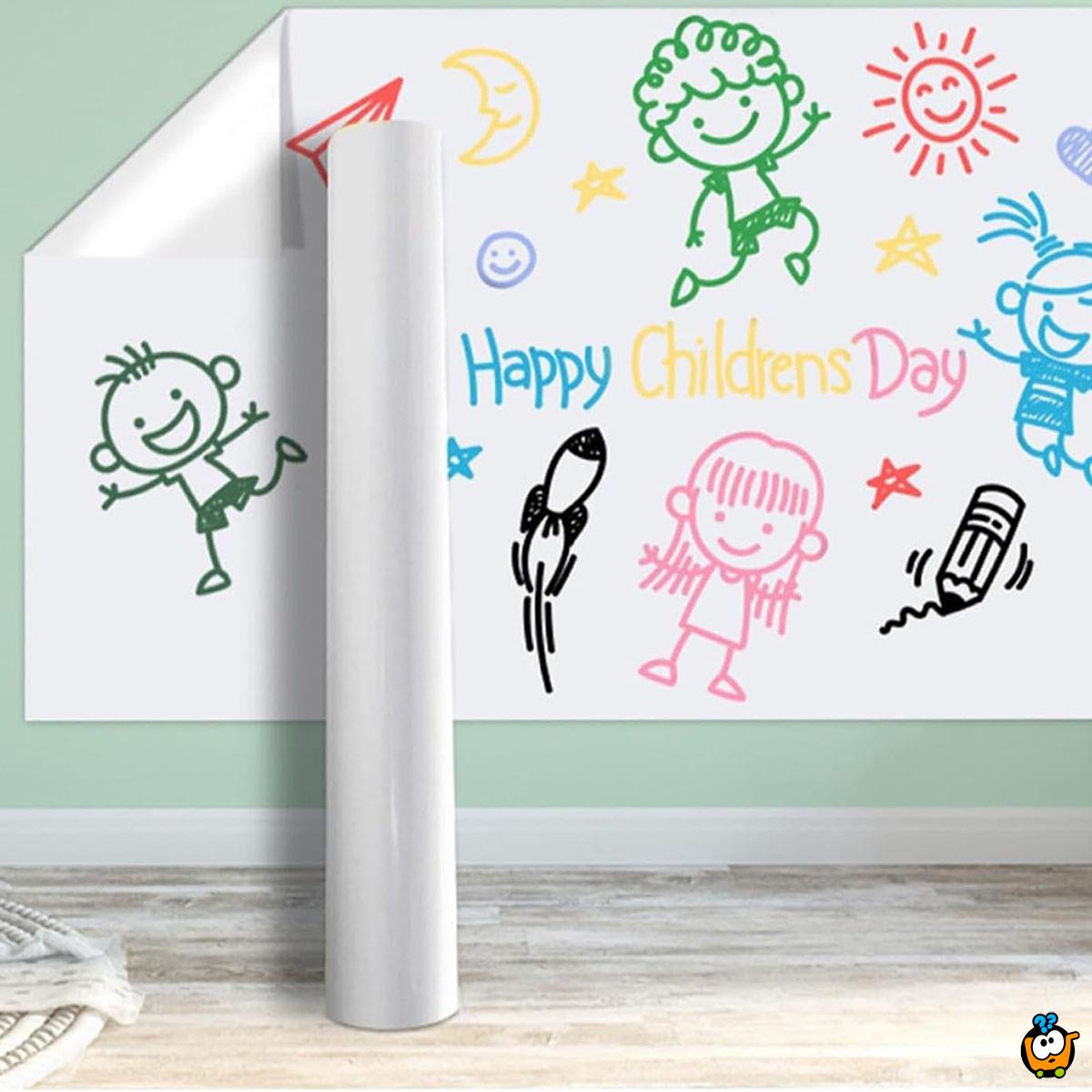 Zaštitna zidna folija za dečiju sobu