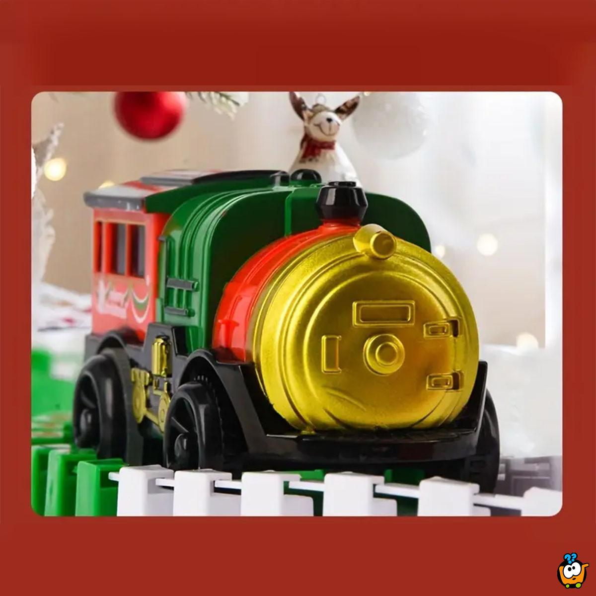 Christmas track - Set sa vozićem i Deda Mrazom