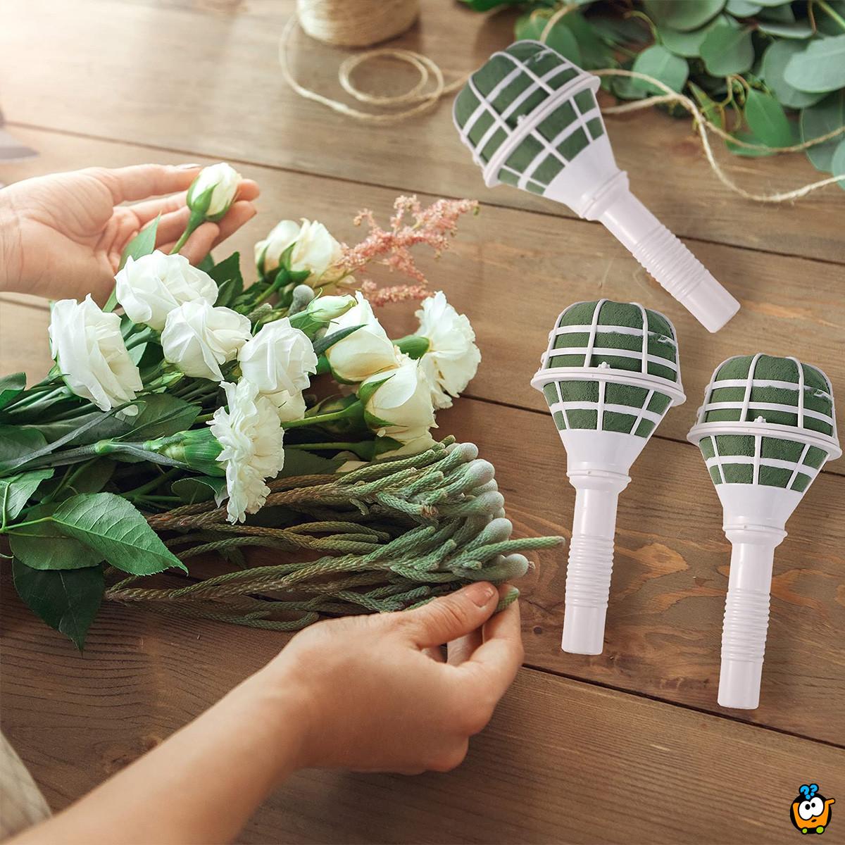 Držač za bidermajer sa sunđerom za aranžiranje