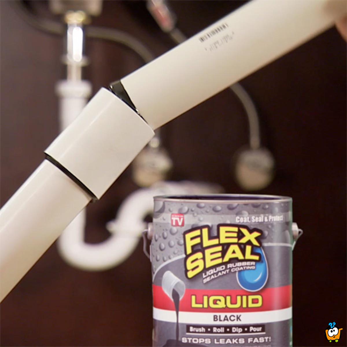 FLEX SEAL LIQUID - Tečna guma za zaštitu i reparaciju oštećenih površina