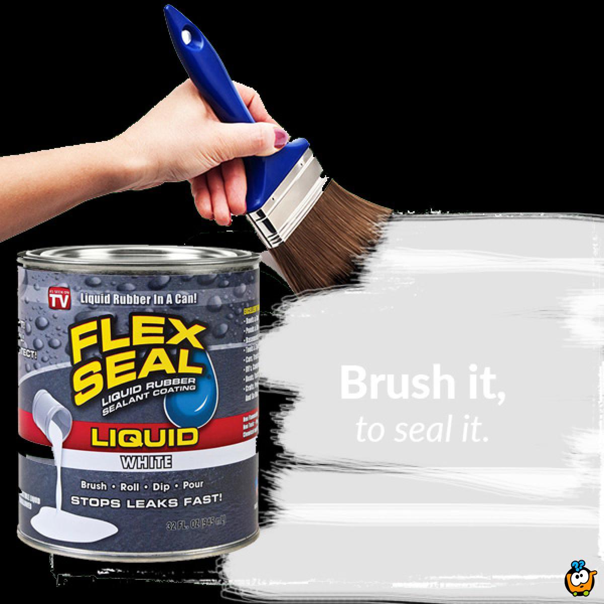 FLEX SEAL LIQUID - Tečna guma za zaštitu i reparaciju oštećenih površina