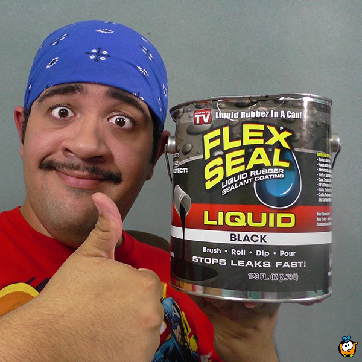 FLEX SEAL LIQUID - Tečna guma za zaštitu i reparaciju oštećenih površina