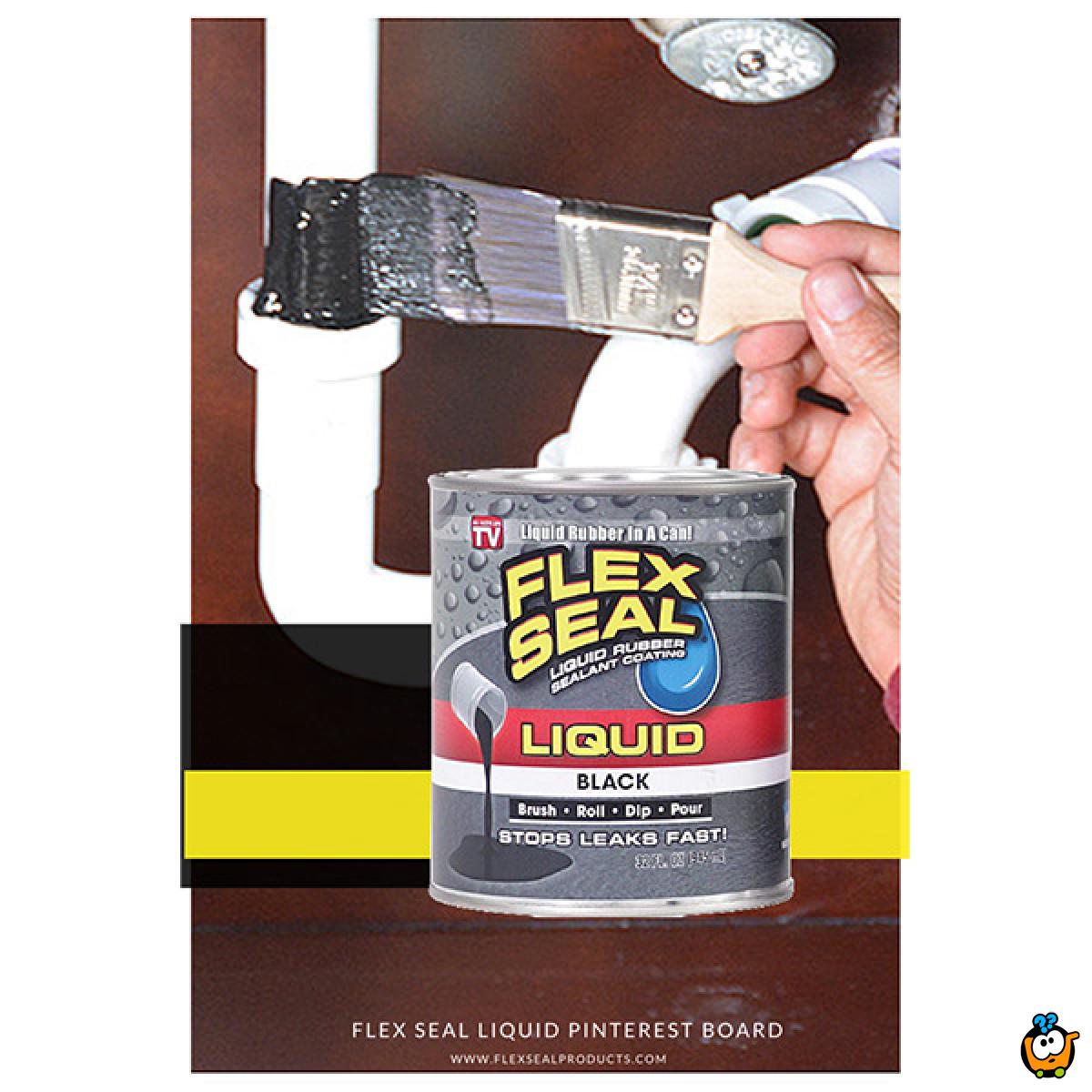 FLEX SEAL LIQUID - Tečna guma za zaštitu i reparaciju oštećenih površina