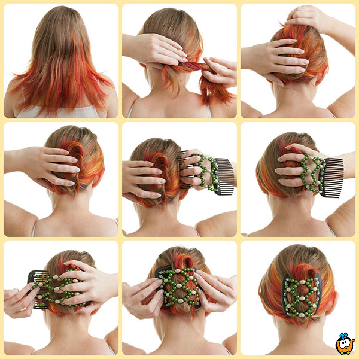 Magic hair set - 2 elegantne šnale za kosu