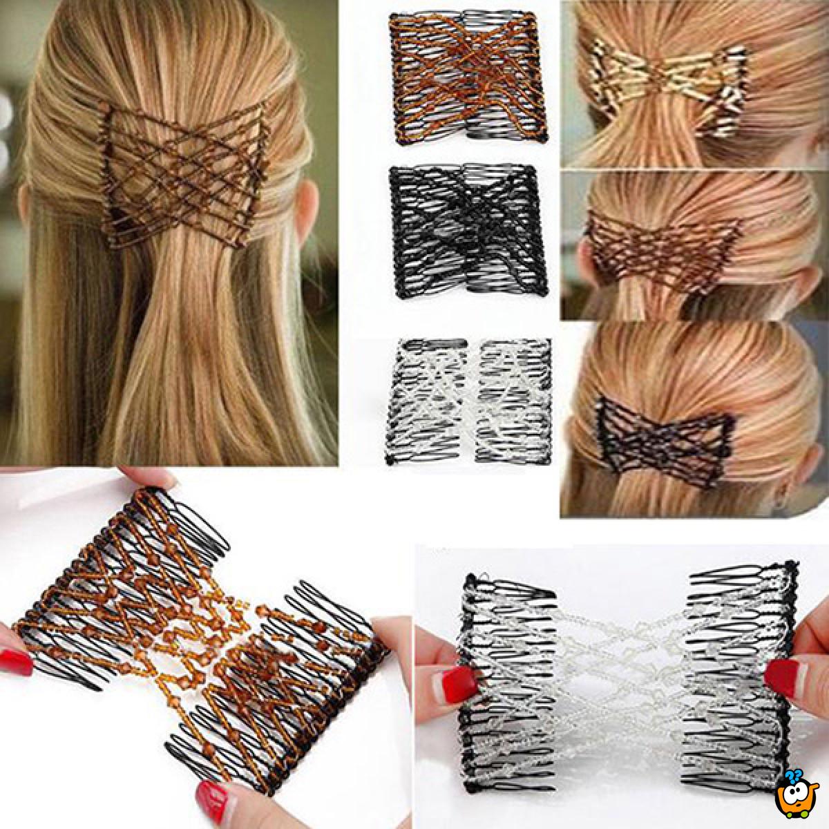 Magic hair set - 2 elegantne šnale za kosu