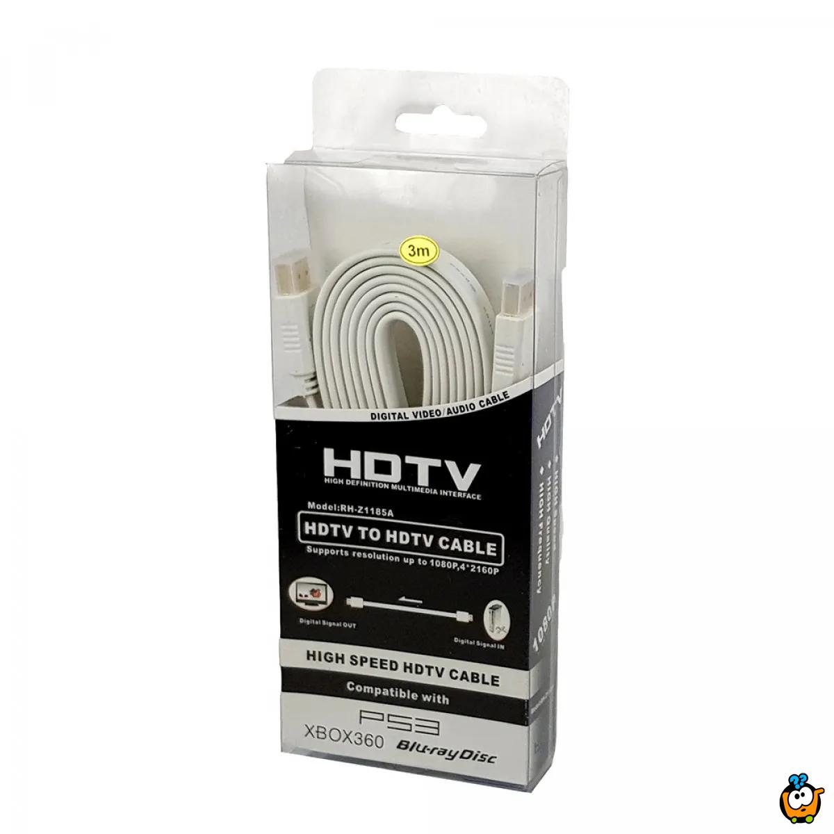 HDMI kabl dužine 3m za prenos digitalnih audio i video formata