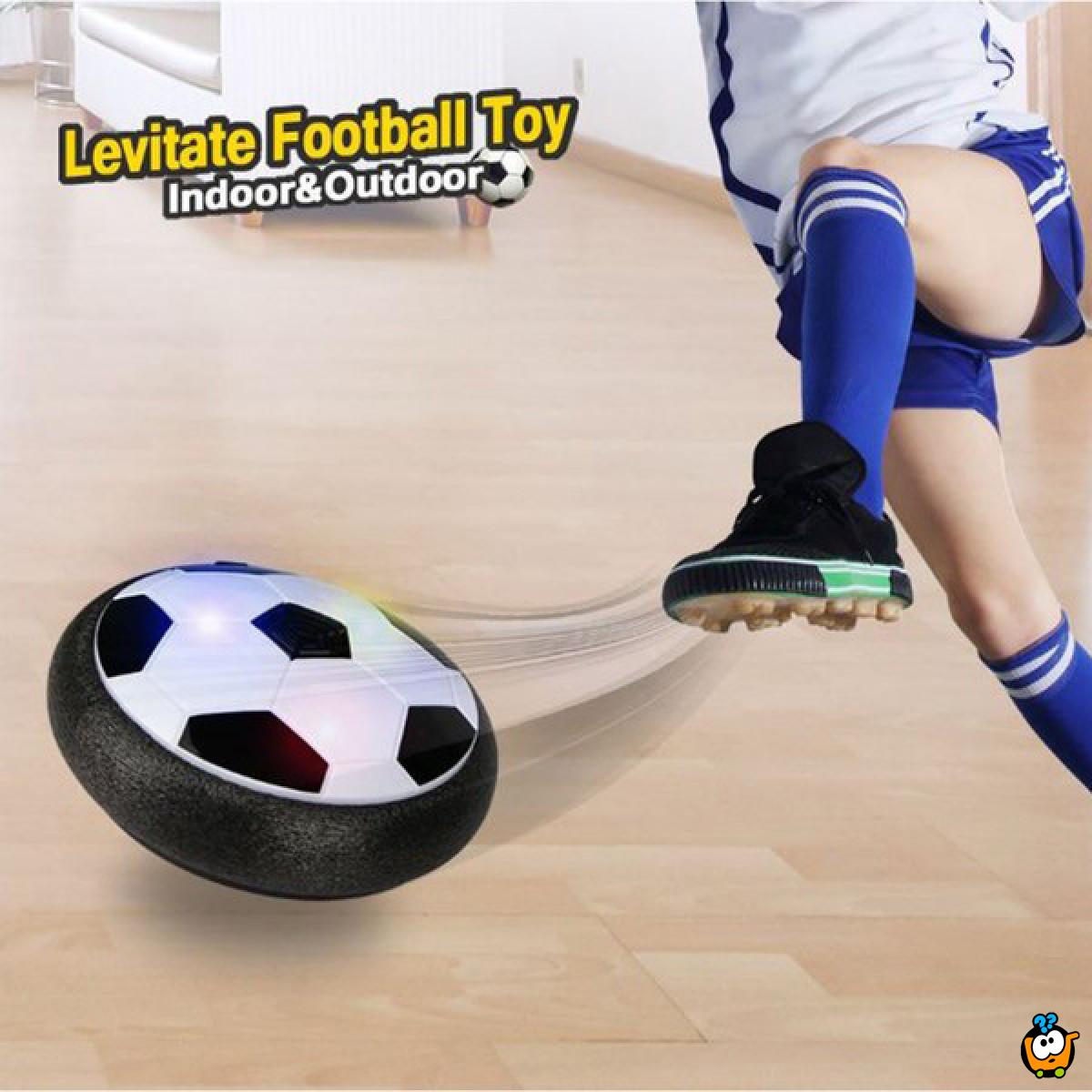 Hover Ball crno-bela lebdeća fudbalska lopta za najbolju igru u kući