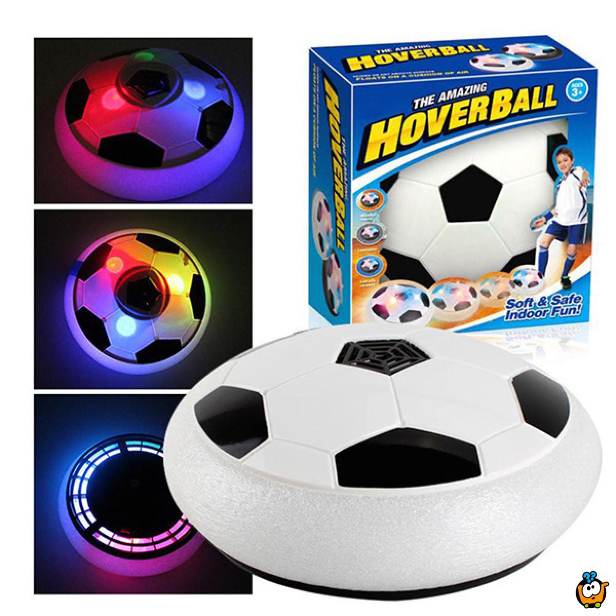 Hover Ball crno-bela lebdeća fudbalska lopta za najbolju igru u kući