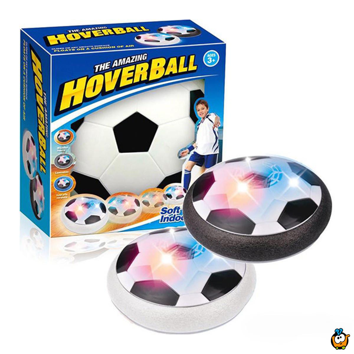 Hover Ball crno-bela lebdeća fudbalska lopta za najbolju igru u kući