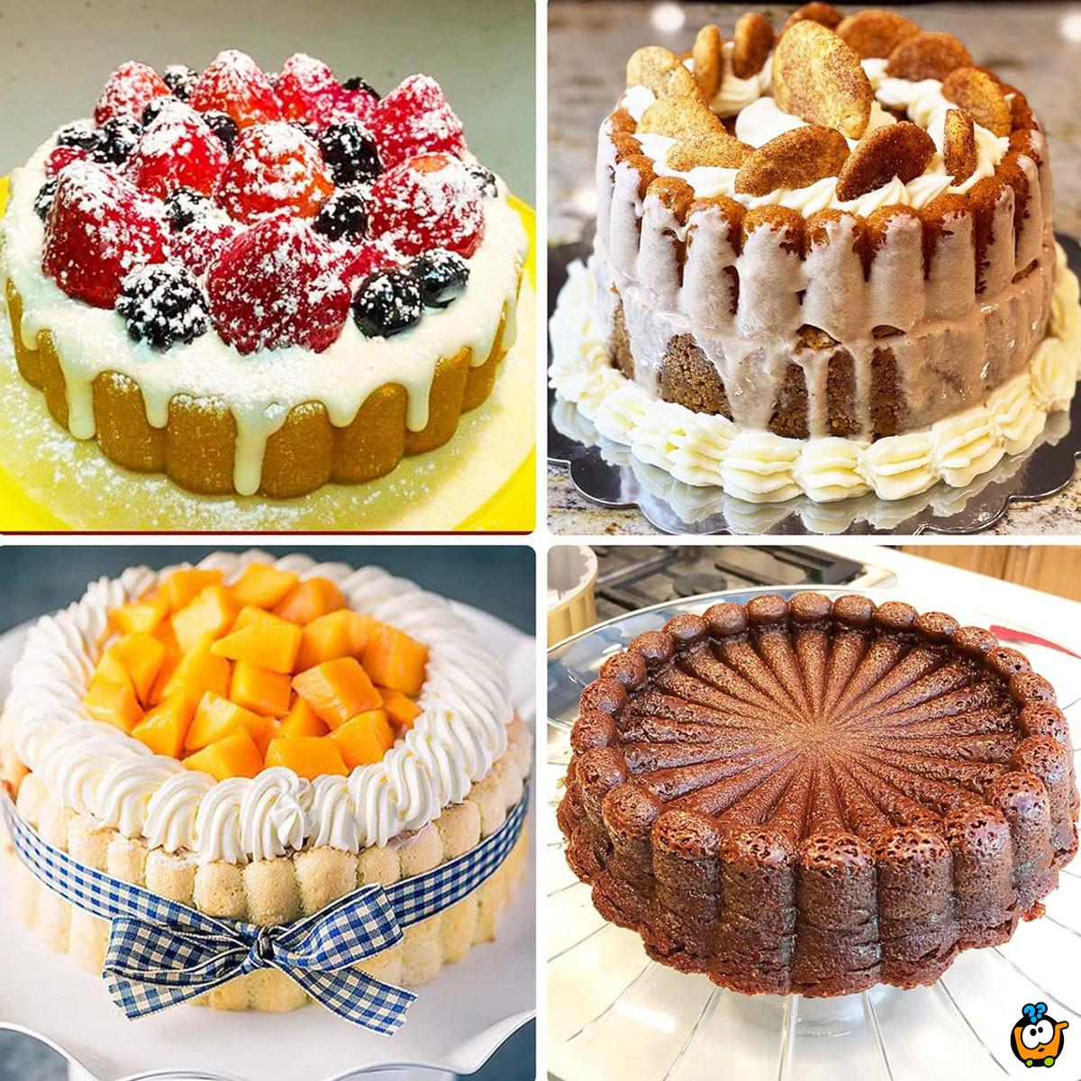 Charlotte Cake Pan - silikonski kalup za torte