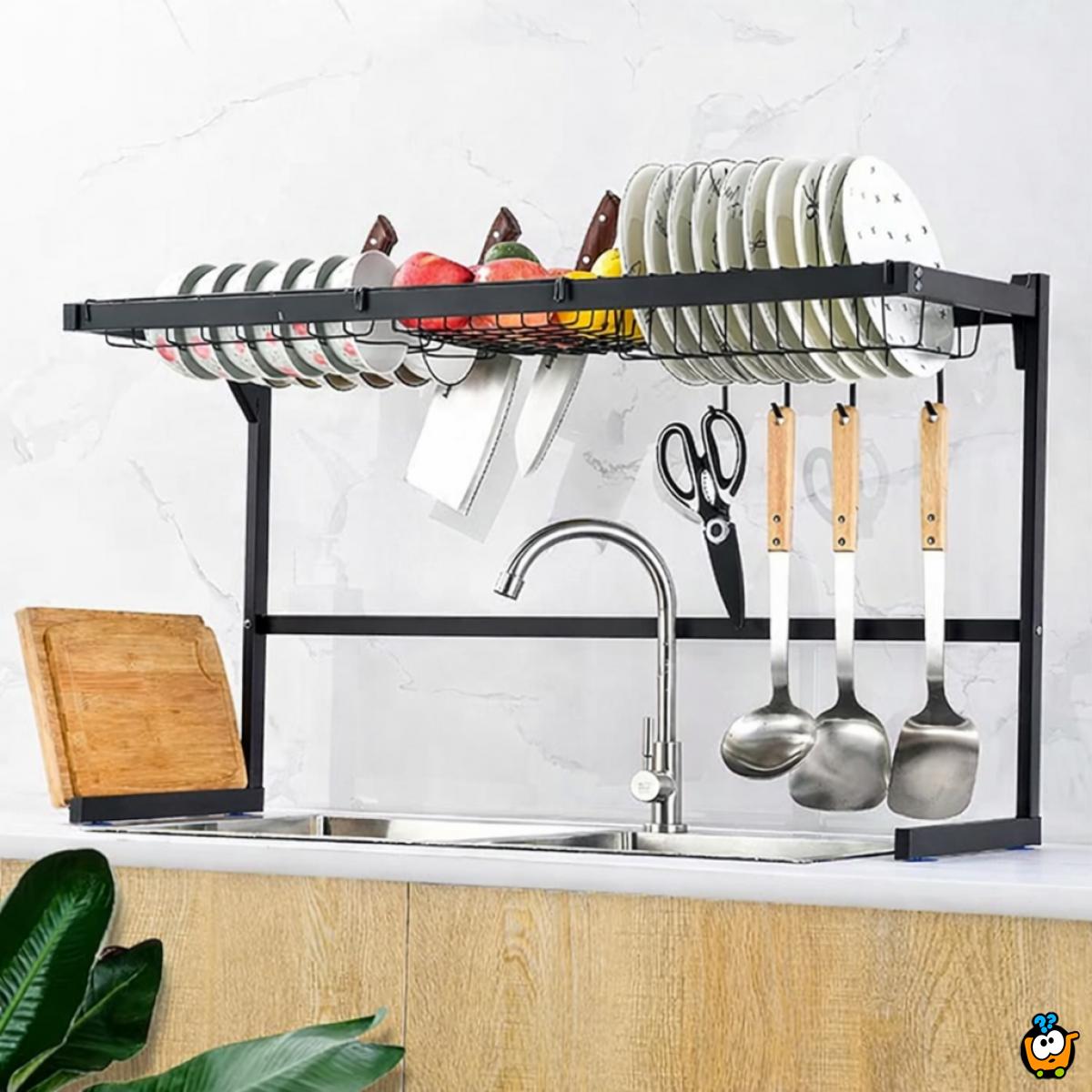 Mutifunkcionalna polica - Oceđivač za sudove i namirnice