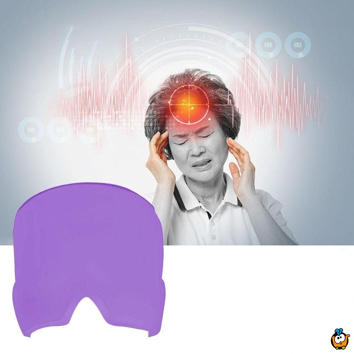 Migraine Mask - Hladna navlaka za glavu za ublažavanje glavobolje