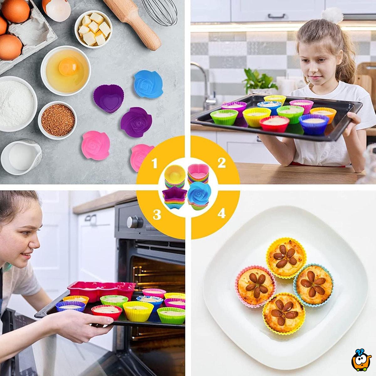 Flexi muffin cup - silikonski kalup za mafine