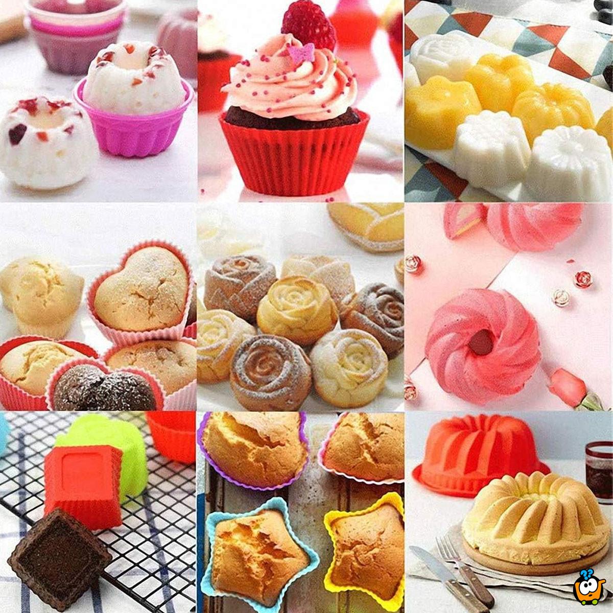 Flexi muffin cup - silikonski kalup za mafine