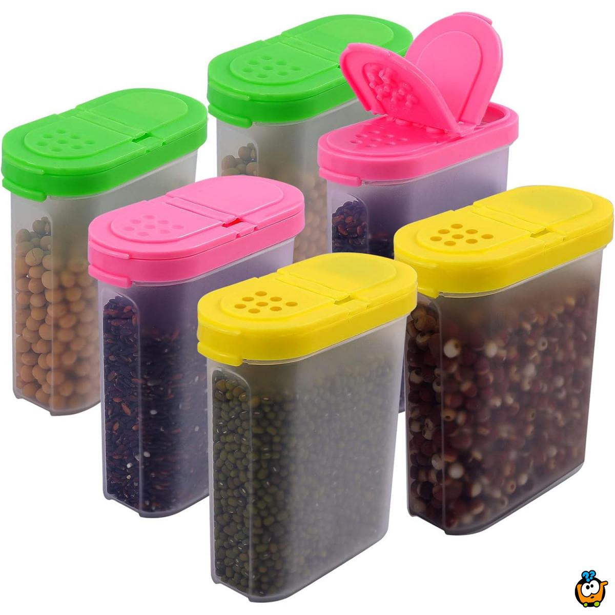 Spice Box - Dozator začina sa duplim poklopcem