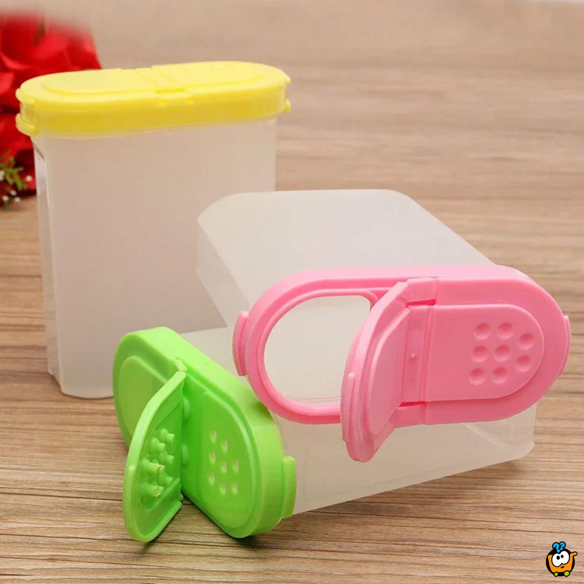 Spice Box - Dozator začina sa duplim poklopcem
