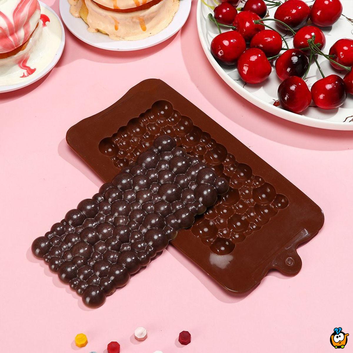 Chocolate bubble - modla za čokoladu sa mehurićima