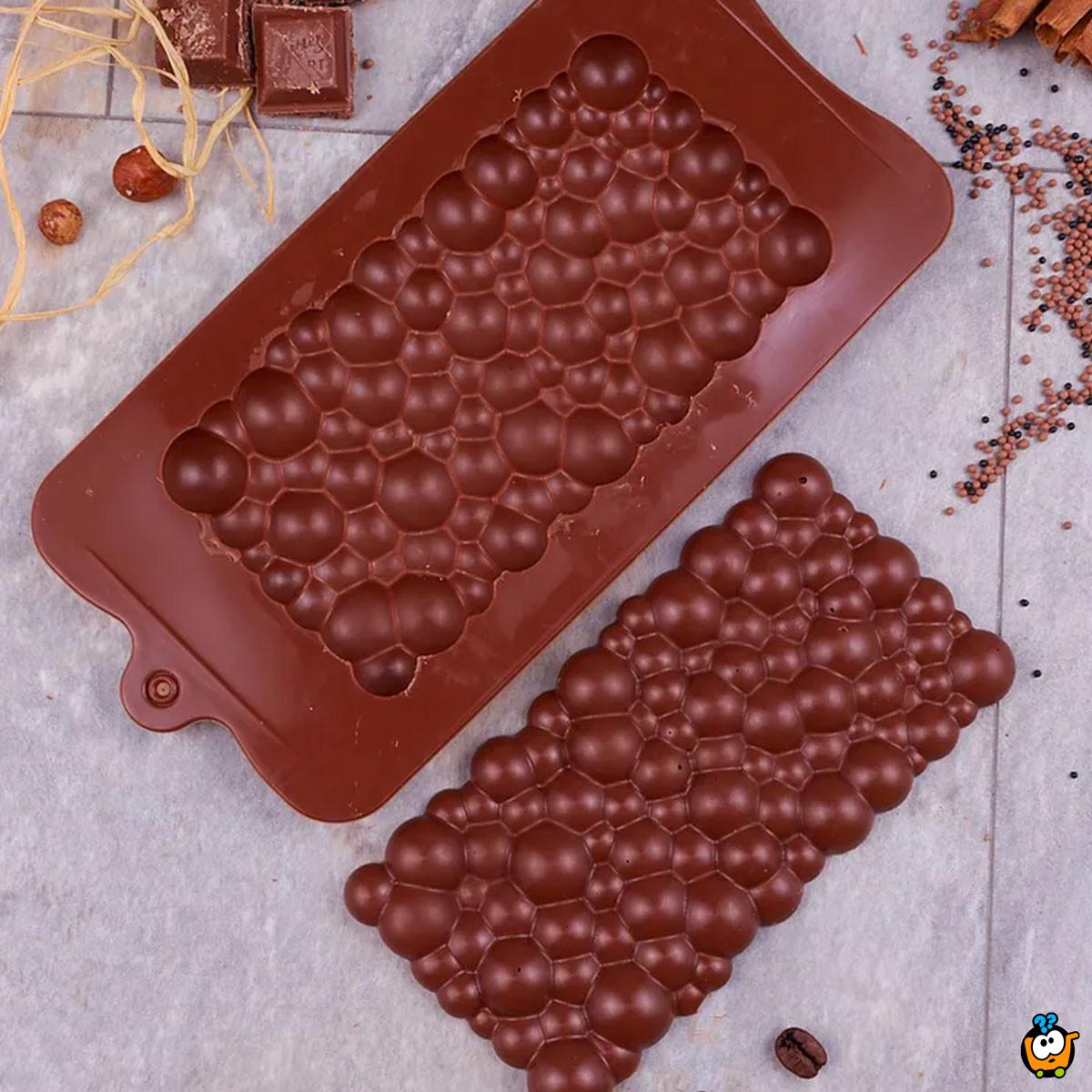 Chocolate bubble - modla za čokoladu sa mehurićima