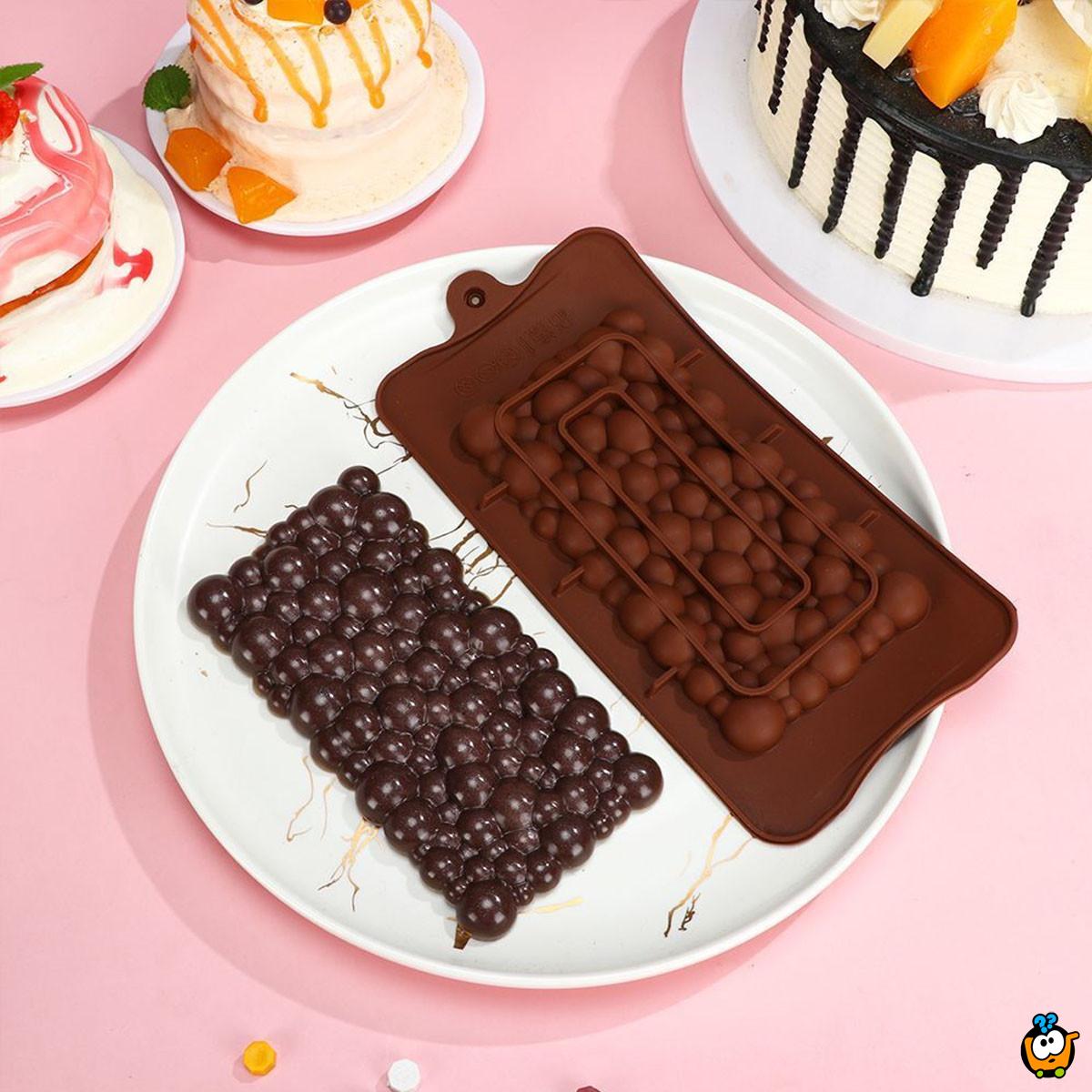 Chocolate bubble - modla za čokoladu sa mehurićima