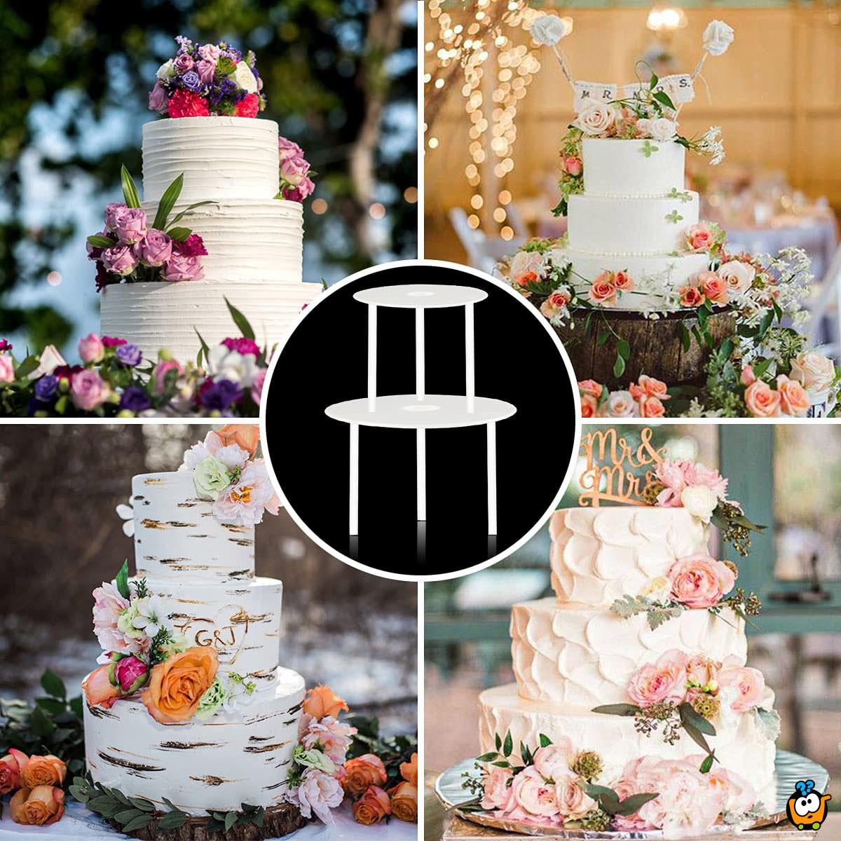 Cake stand 20 cm - Stalak za fiksiranje sprata torte 