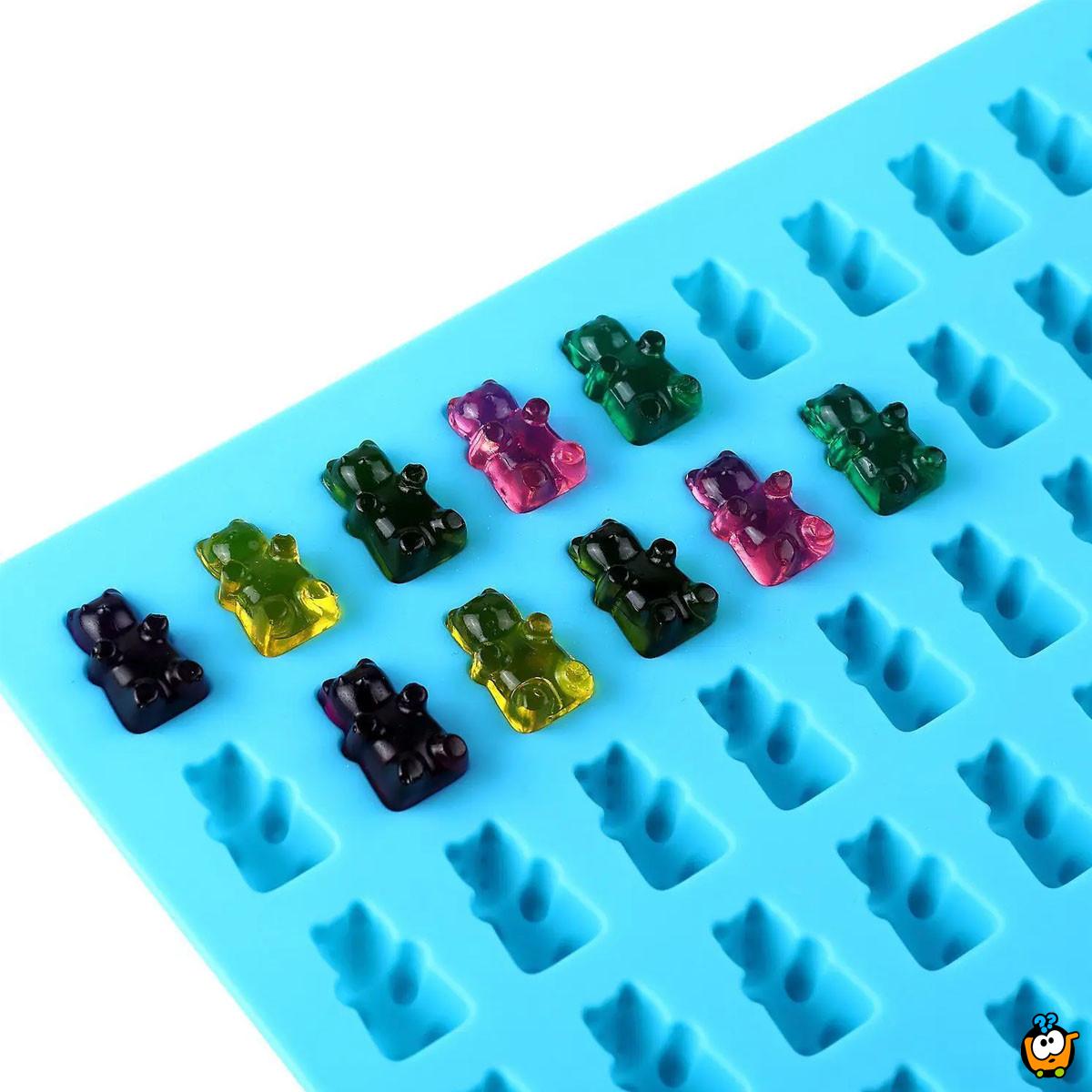 Bear gummy - modla za gumene bombone medvediće