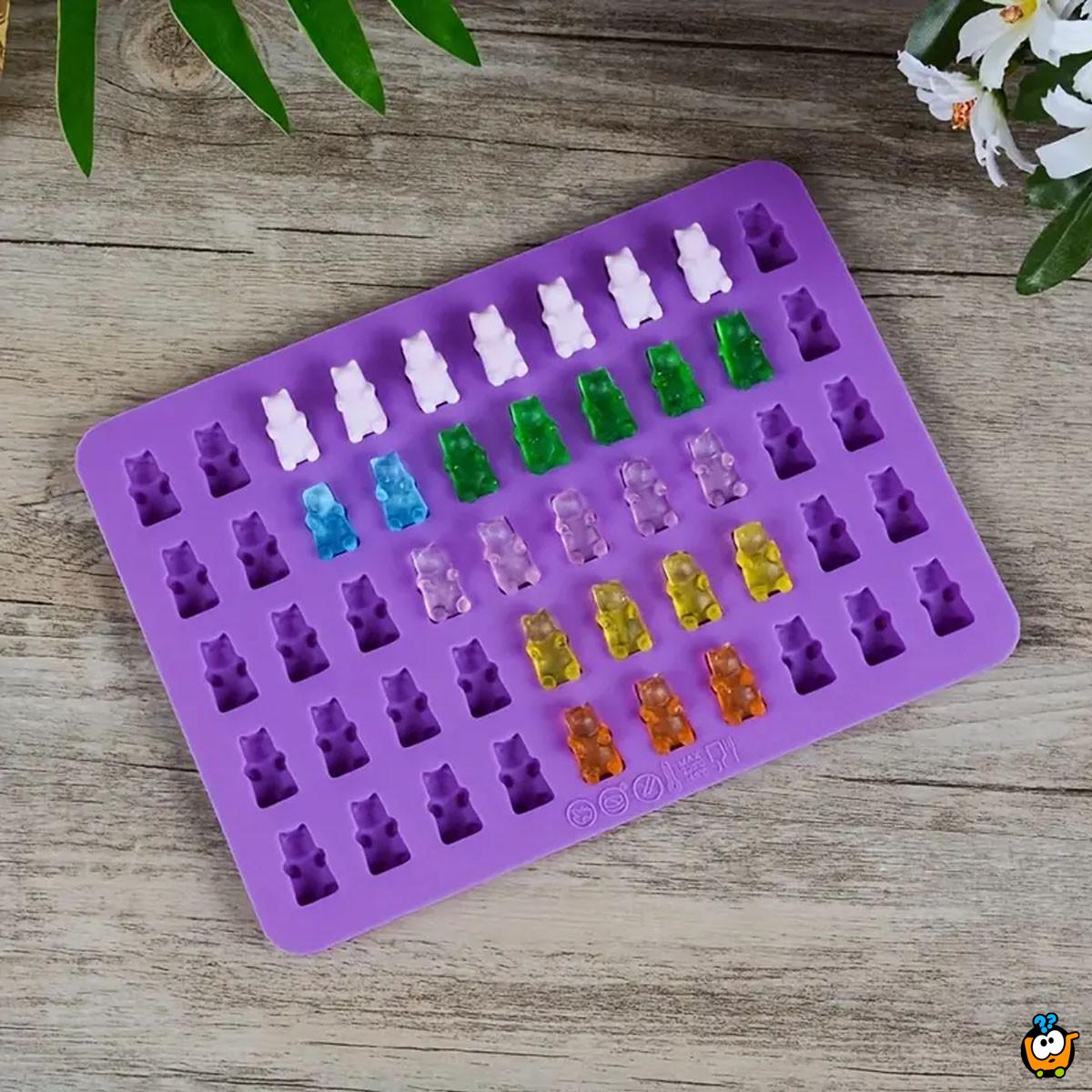 Bear gummy - modla za gumene bombone medvediće