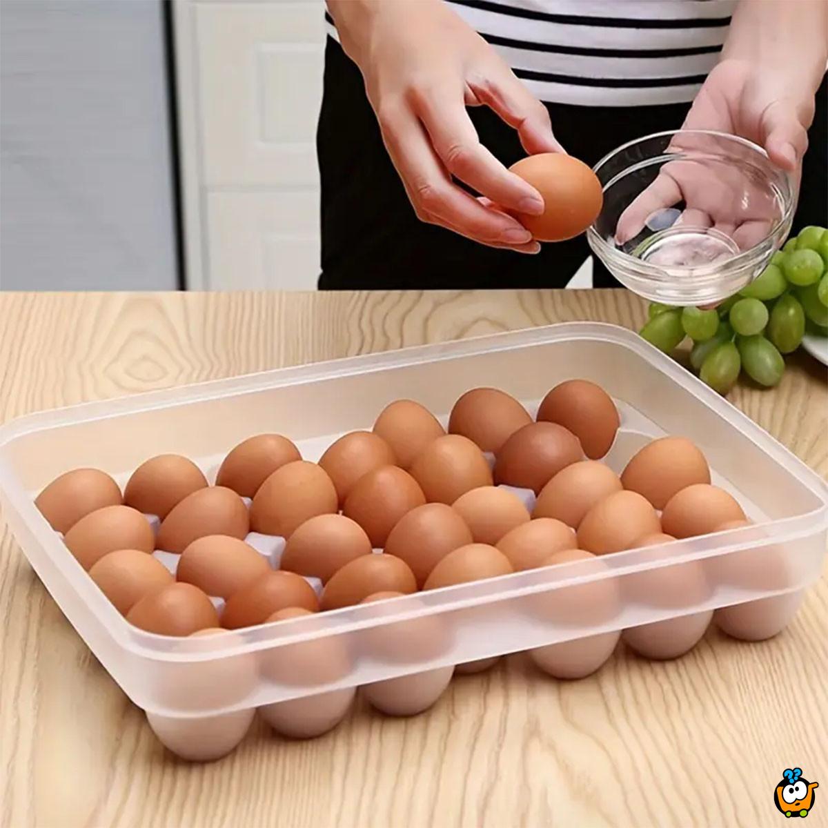 Egg box 24 u 1 - kutija za skladištenje jaja