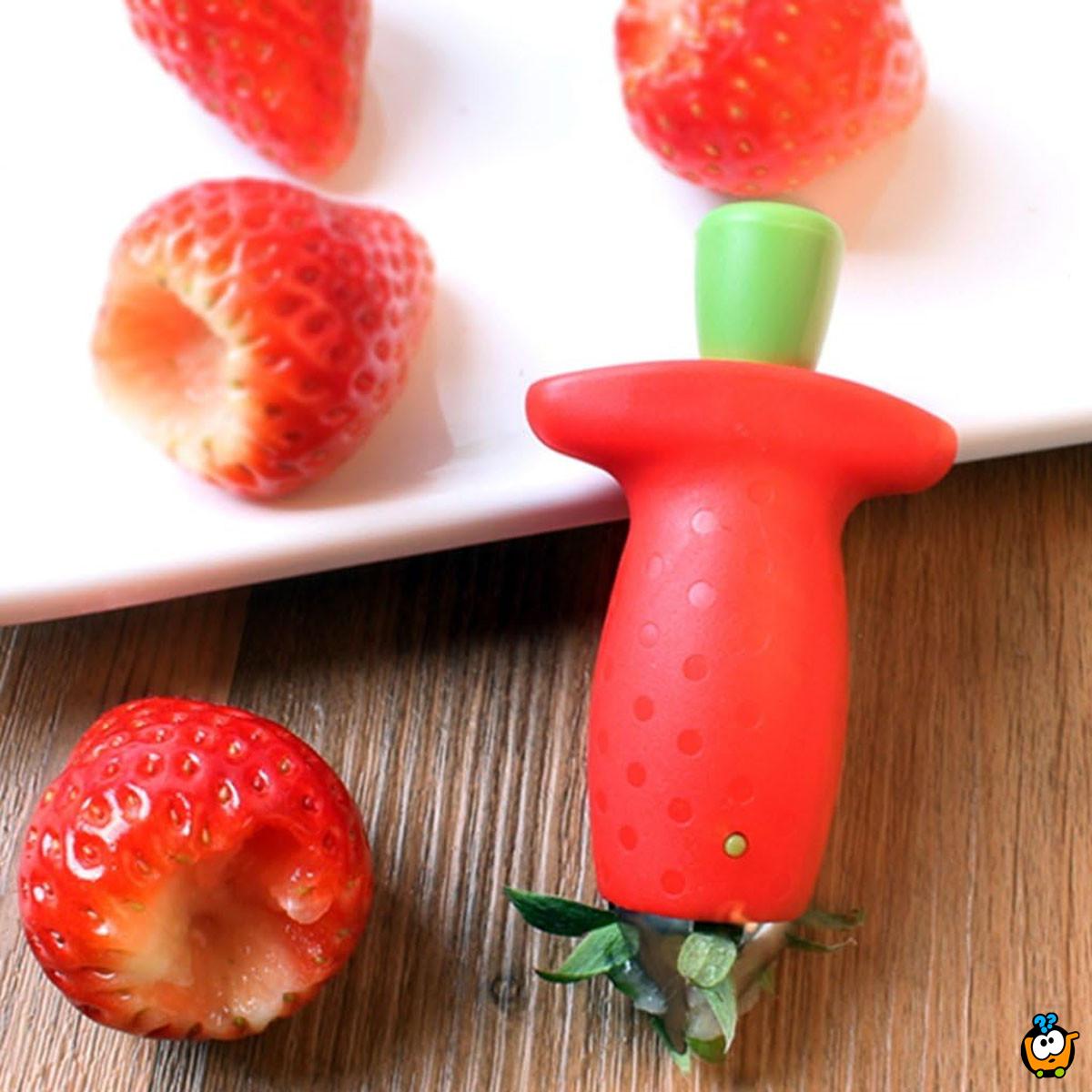 Strawberry tool - efikasno pomagalo za čišćenje jagoda