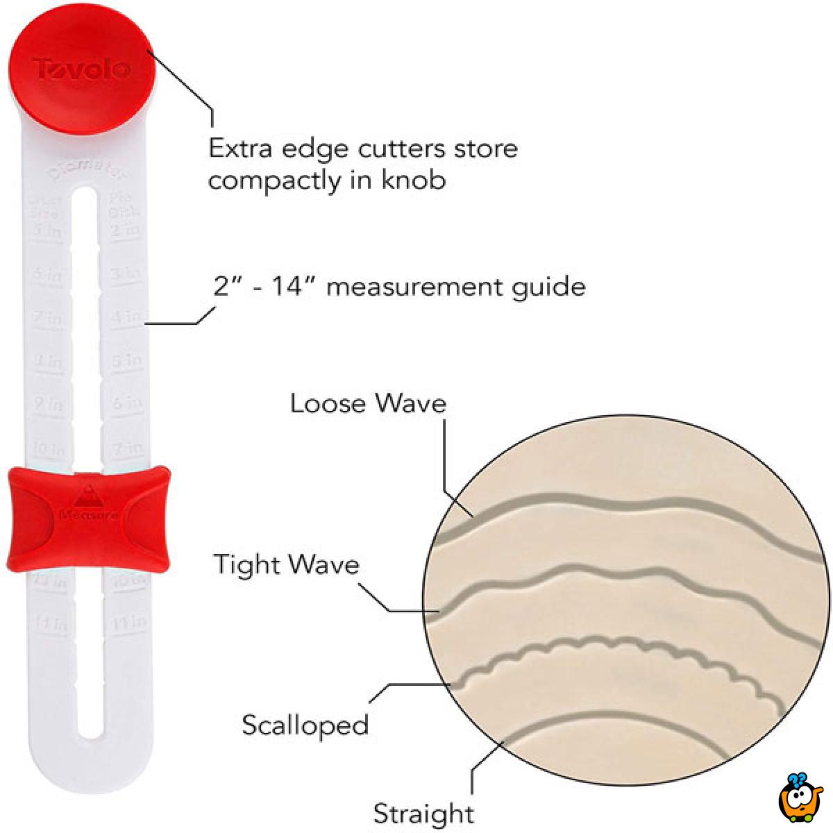 Round cutter - Podesivi šestar za testo 