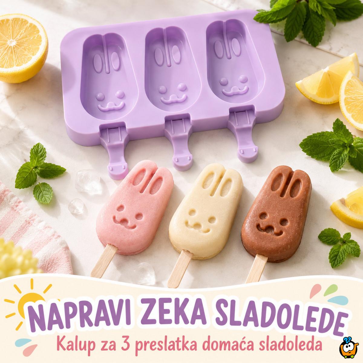 Napravite preslatke zeka sladolede kod kuće + POKLON 50 štapića