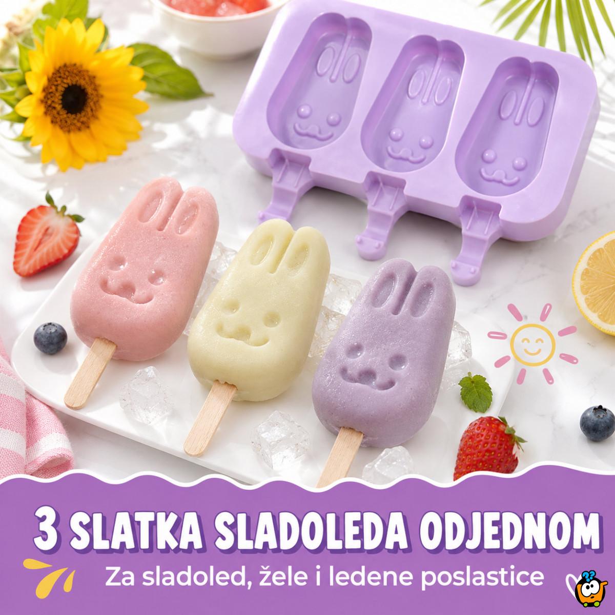 Napravite preslatke zeka sladolede kod kuće + POKLON 50 štapića