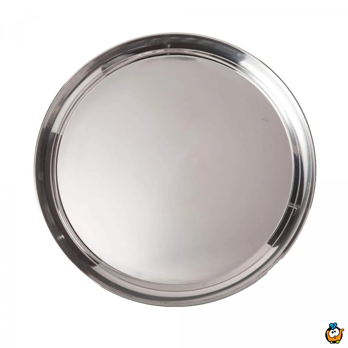 Oval Plate - Okrugli tanjir od nerđajućeg čelika