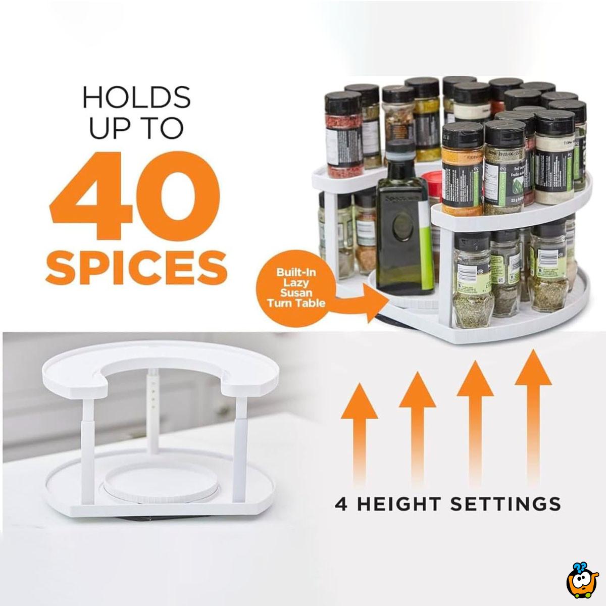 Stow-n-Spin - Rotirajući organizator začina