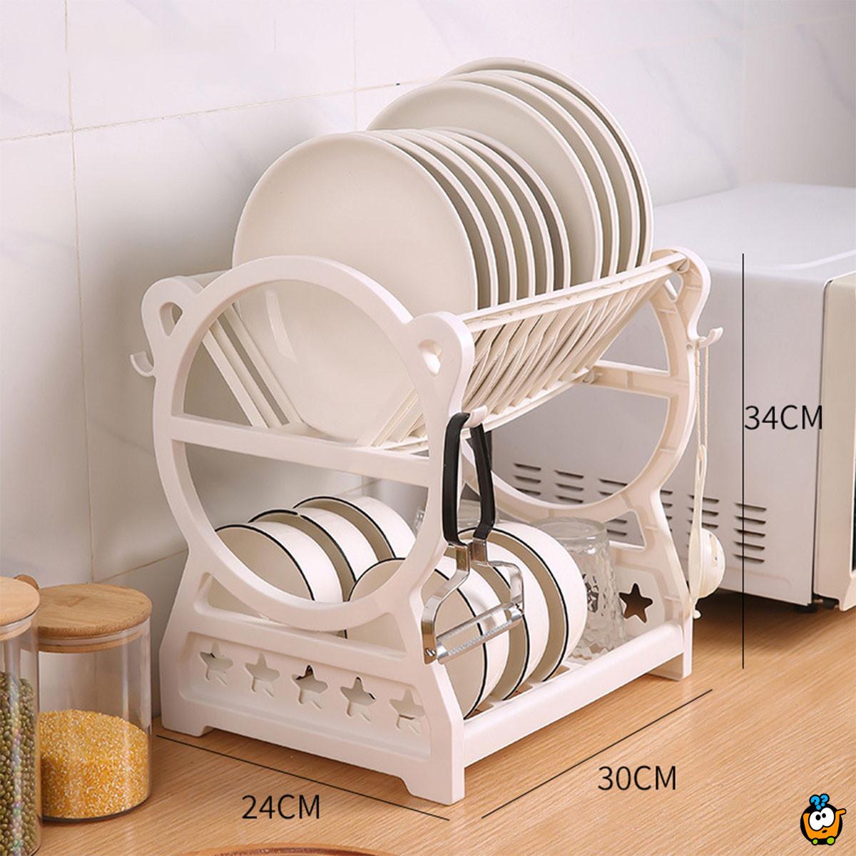 Višenamenski stalak za kuhinjsko posuđe – organizacija i red