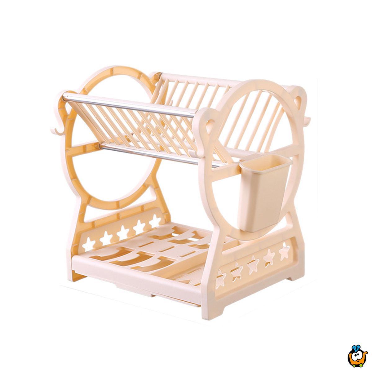 Višenamenski stalak za kuhinjsko posuđe – organizacija i red