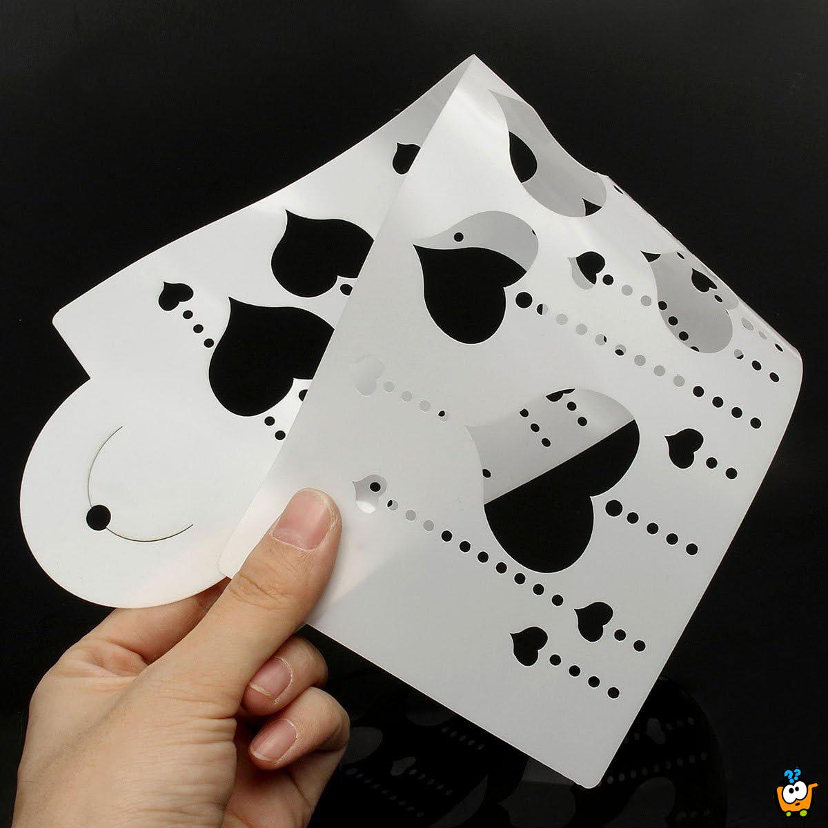 Dekorativni šablon za savršene torte