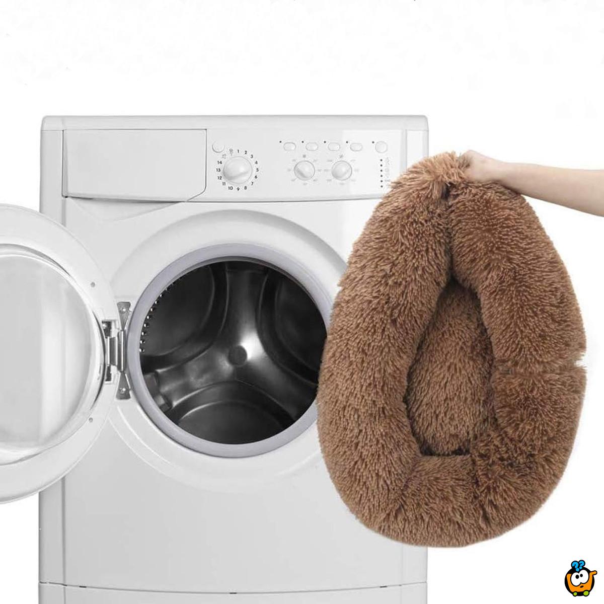 Fluffy Bed - Mekani okrugli krevetić za mace