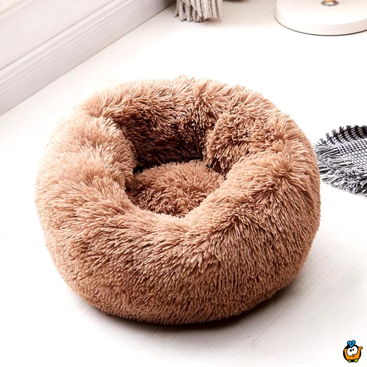 Fluffy Bed - Mekani okrugli krevetić za mace