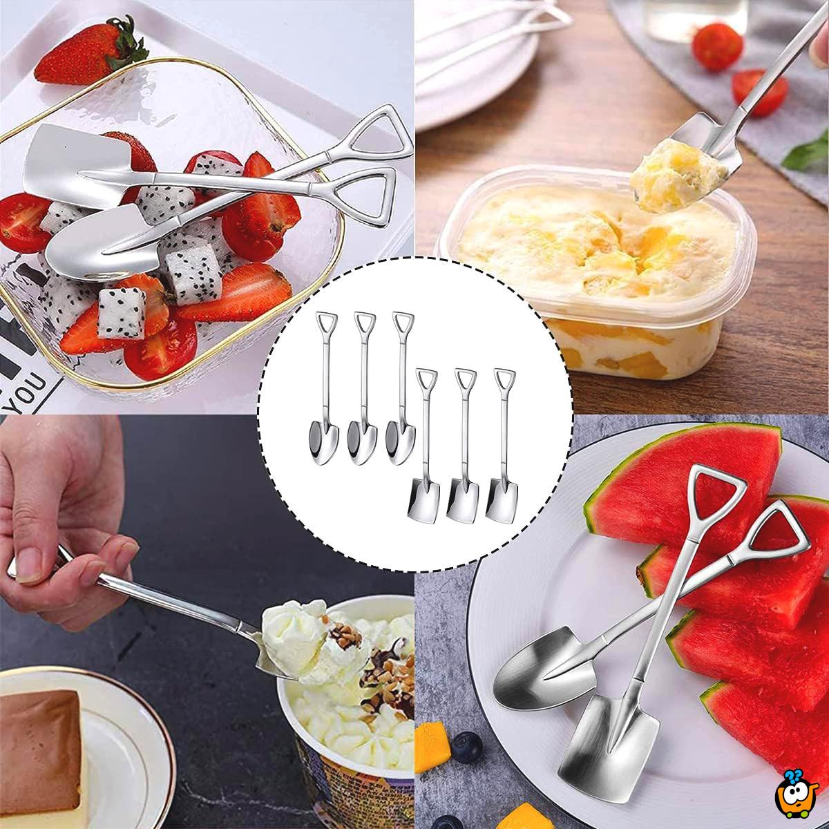 Shovel Spoons – Set od 6 kašičica za desert