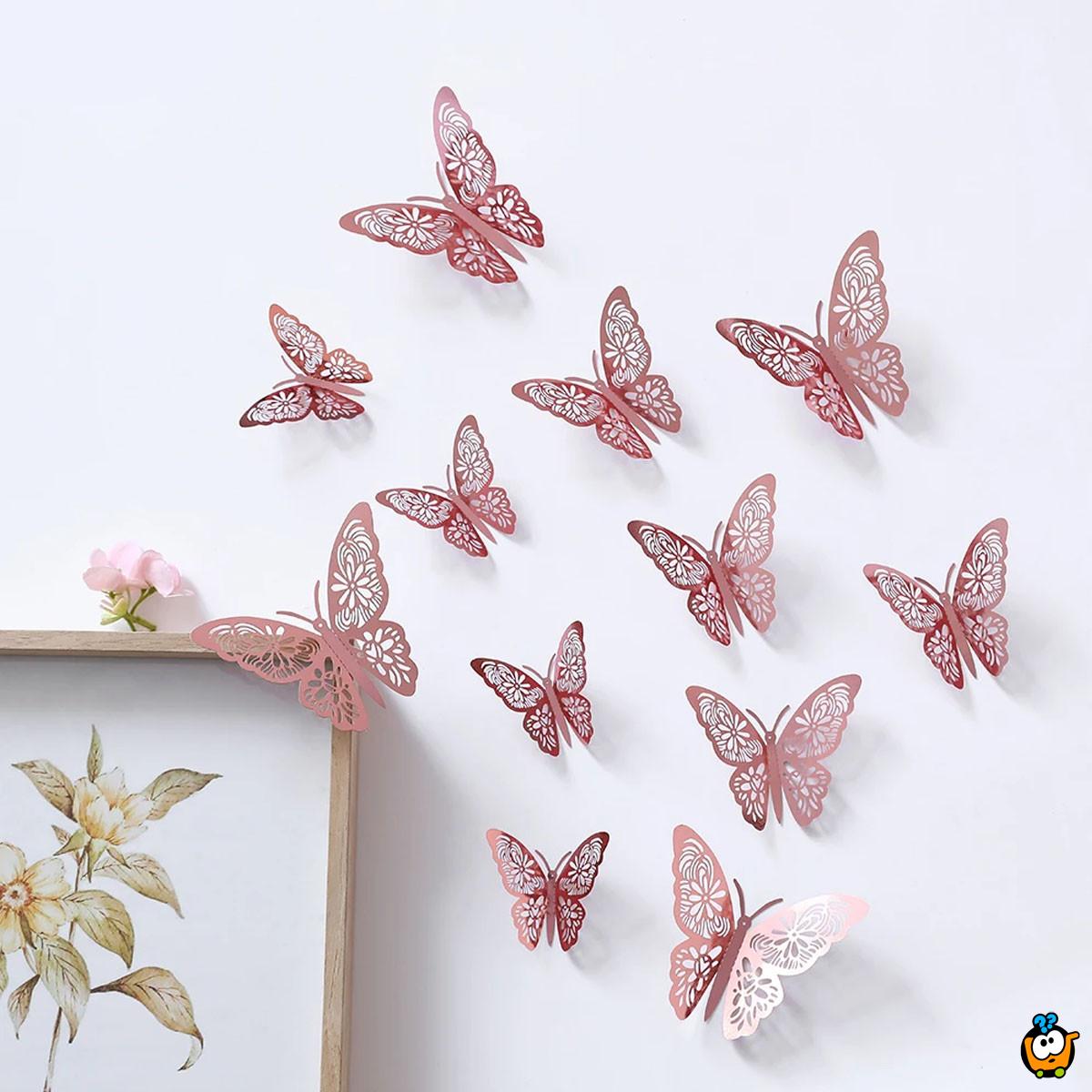 Magic Butterfly 3D stikeri leptirići - set od 12 kom
