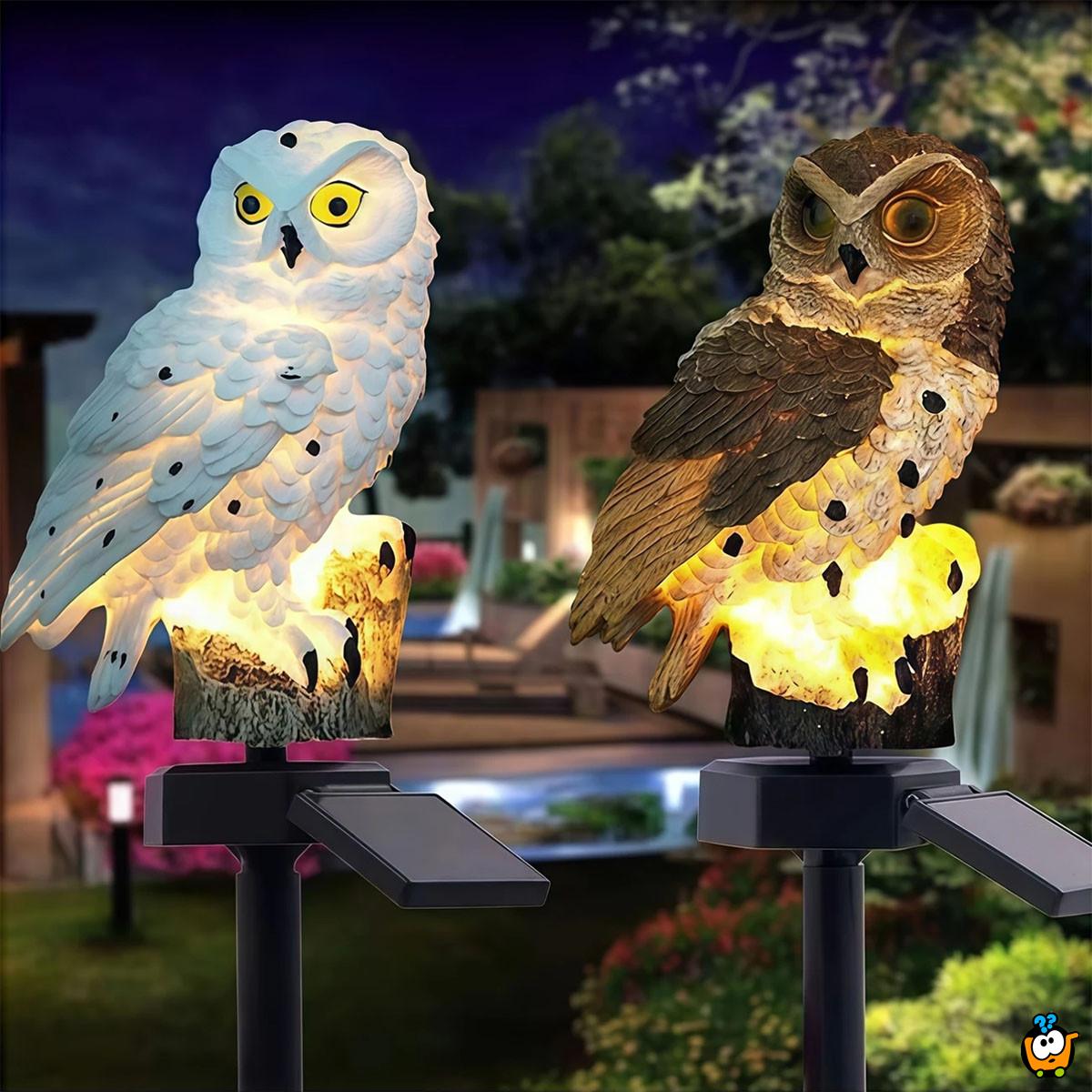 Owl LED Light – Dekorativna dvorišna lampa u obliku sove